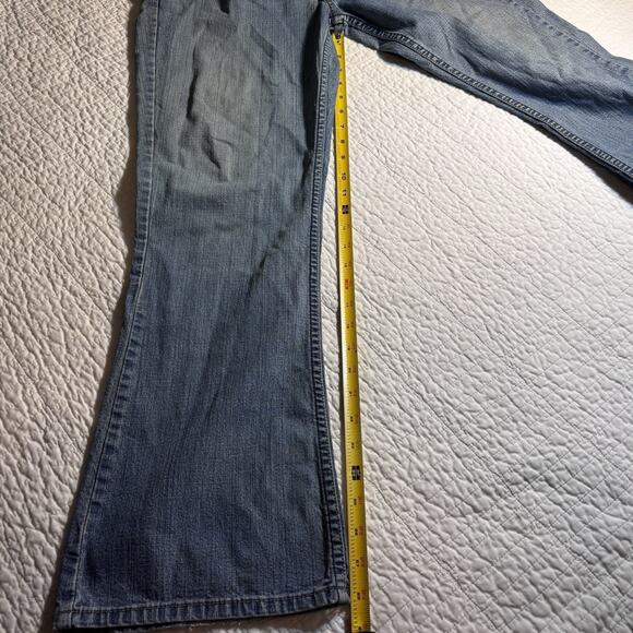 GOOD PREOWNED Signature by Levi Strauss Misses 10 Short Low Rise Bootcut Jeans - Picture 4 of 6